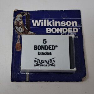 Wilkinson Sword Vintage Bonded Blades England -5 Pack( 2 or more = 20% Discount)